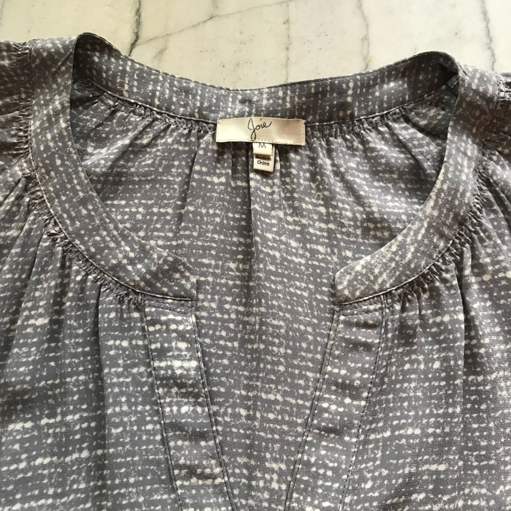 Joie long sleeve silk shirt